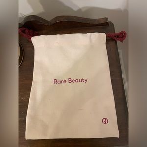 Rare beauty drawstring bag
